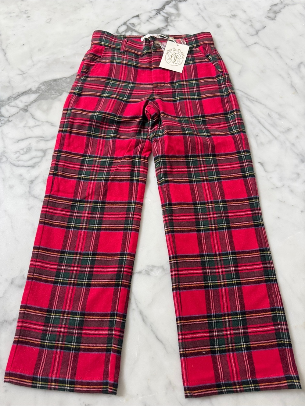 The Beaufort Bonnet Company Red Tartan Pants